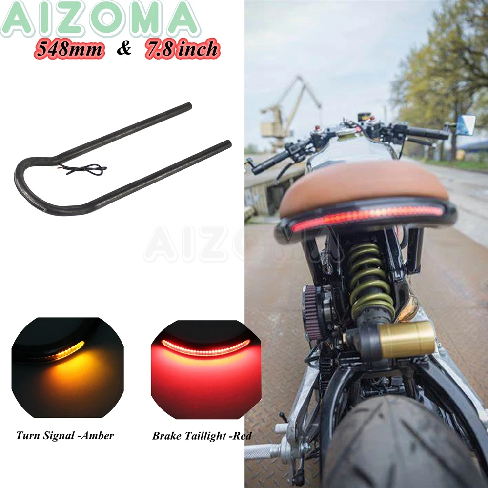 Luces Led Para Motocicleta De 1.969 En, Estilo Bala. | Meses Sin Interés