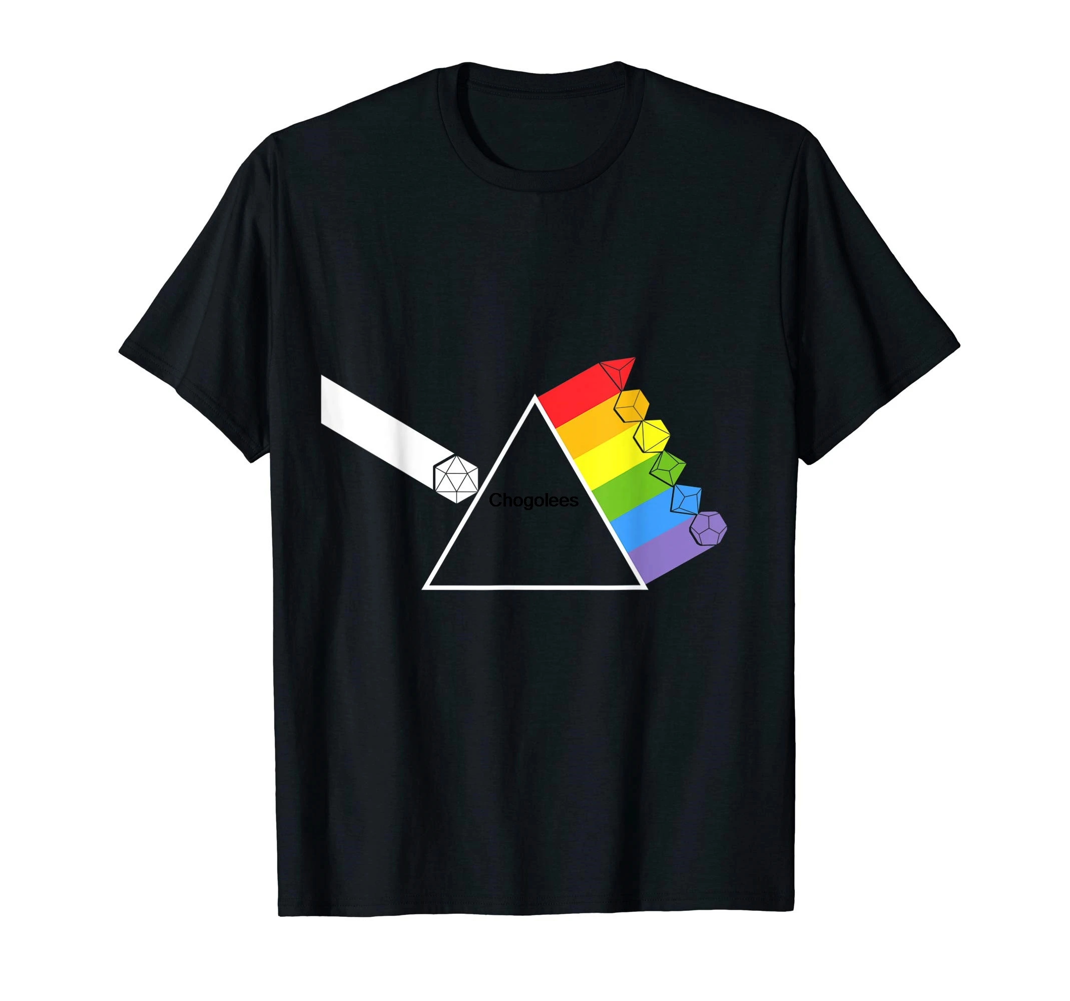 Diceside of the Moon D20 набор игральных костей настольная игра футболка |