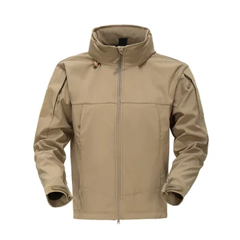 

Spring Autumn Women Outdoors Tactical Military Soft Shell Jacket Windbreaker Thin Section Man Ventilation Without Velvet Clothes