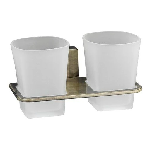 Держатель стакана двойной WasserKRAFT Exter K-5228D