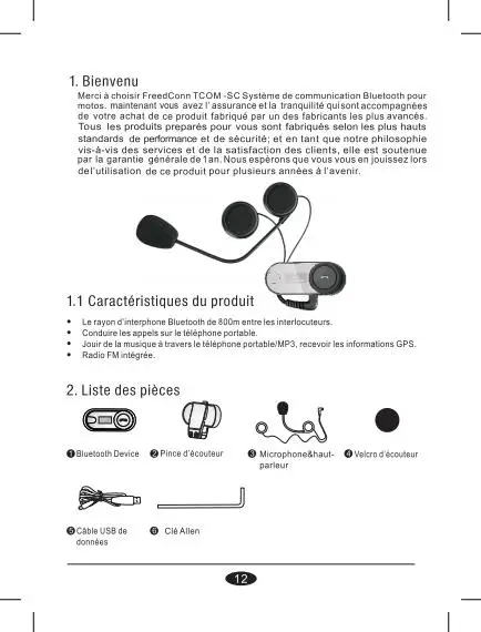 Ru сток, 2 шт FreedConn мотоциклетный шлем домофон TCOM-SC мотоцикл Bluetooth гарнитура с ЖК-экраном с fm-радио