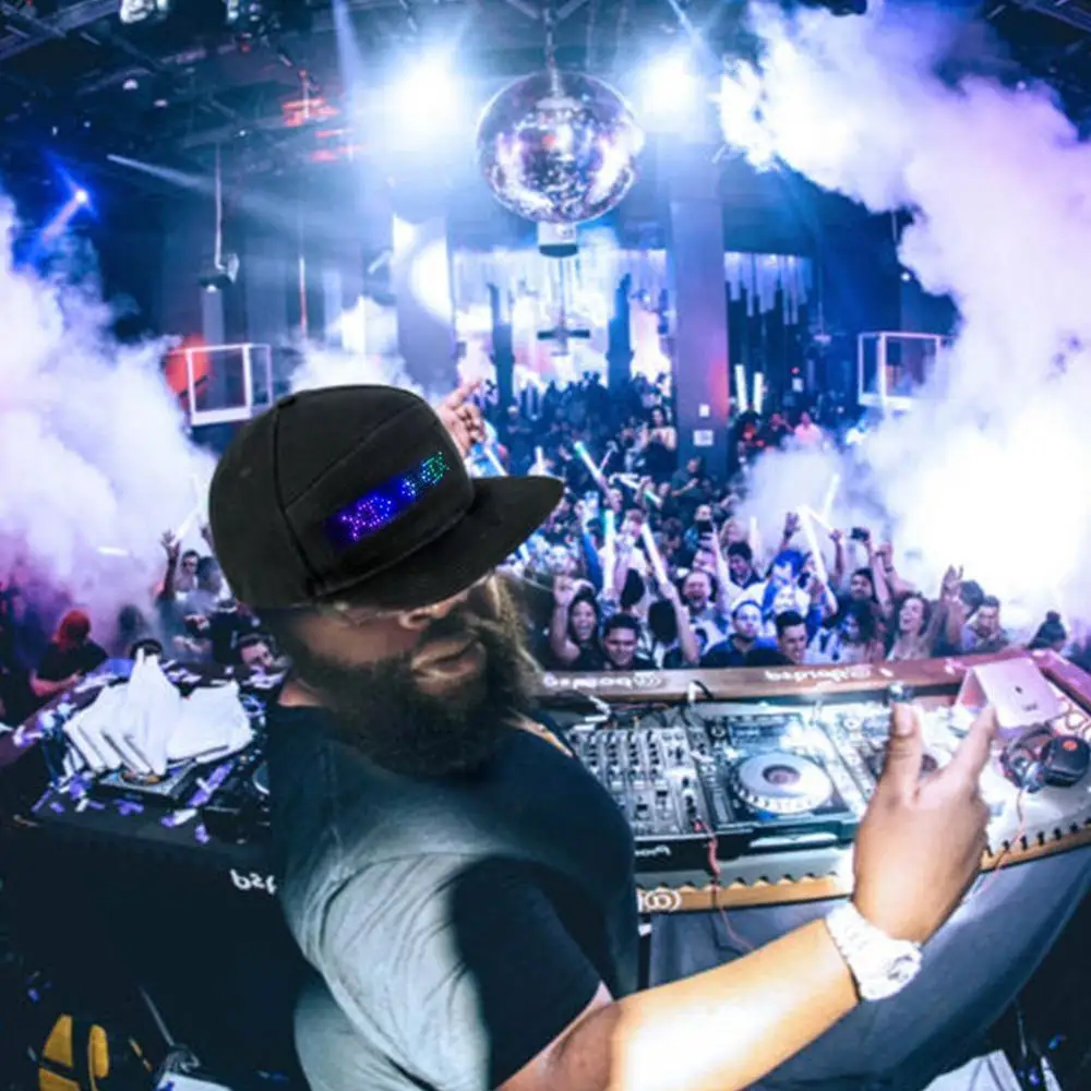 Красный/черный Bluetooth мобильное приложение управление светодиодные фонари хип