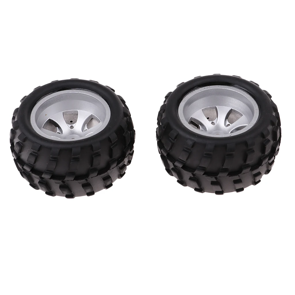 4pcs 65mm Monster Truck Wheel Rim and Tire for 1/18 Wltoys A979 A979-B A979-A Racing RC Car