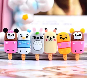 

Simulation Food kawaii resin Cute cartoon Ice cream Cake flatback cabochons For Hair Bow Centers DIY Scrapbooking Decor