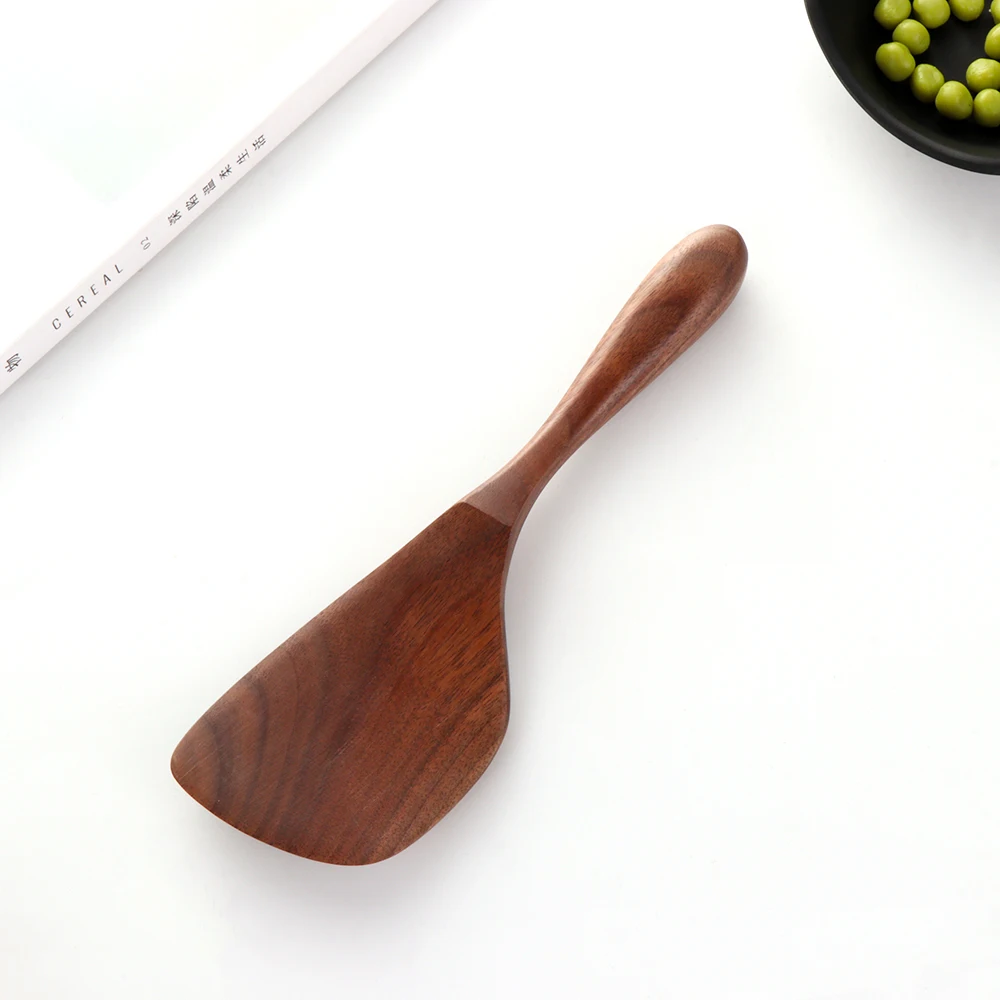 Лидер продаж 1 шт. кофейные/медовые чайные ложки из черного ореха деревянная