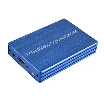 

4K HDMI to USB 3.0 Full HD 1080P Video Capture Card Dongle for OBS Game Live Streaming Plug and Play Without Driver Software