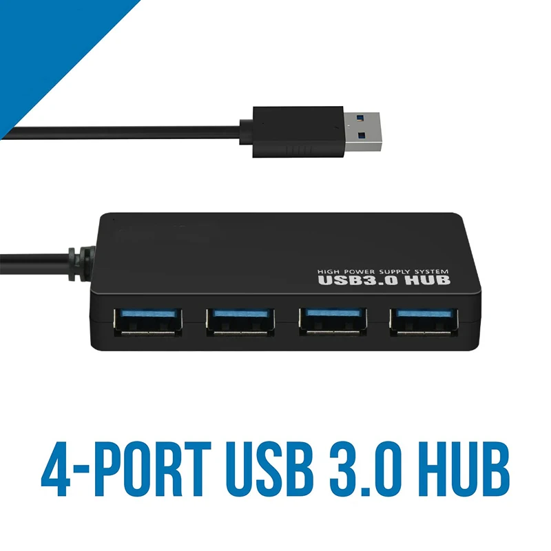 Portas para Laptop Acessórios de Computador Peças de Conector de Proteção de Interface 3.0 tipo c Adaptador de Energia com 4 Cabo Hub Usb 3.1 pc 1 adaptador de energia com 4 portas para