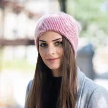 Новая простая Шапка-бини из кроличьего меха для женщин, зимняя шапка для детей Skullies, теплая шапка из Гравити Фолз, женская шапка