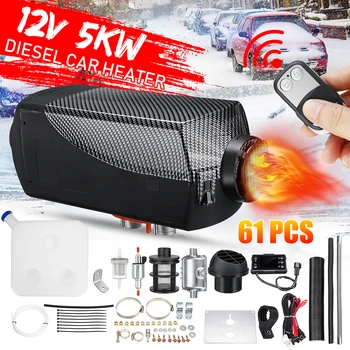 

Car Heater 5KW 12V Air Diesels Heater Parking Heater With Remote Control LCD Monitor for RV, Motorhome Trailer, Trucks, Boats