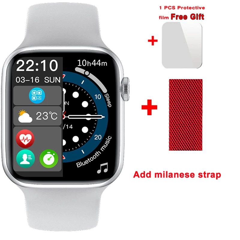 Original iwo W27 Max Smart Watch Two Button 45mm Series 7 Wireless Charger Bluetooth Call IP68 Waterproof Password Smartwatch 