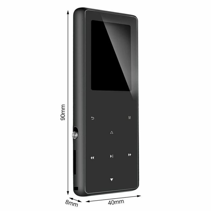 1.8in Bluetooth MP3 OLED экран умный металлический ультратонкий HIFI портативный музыкальный плеер Hi 888