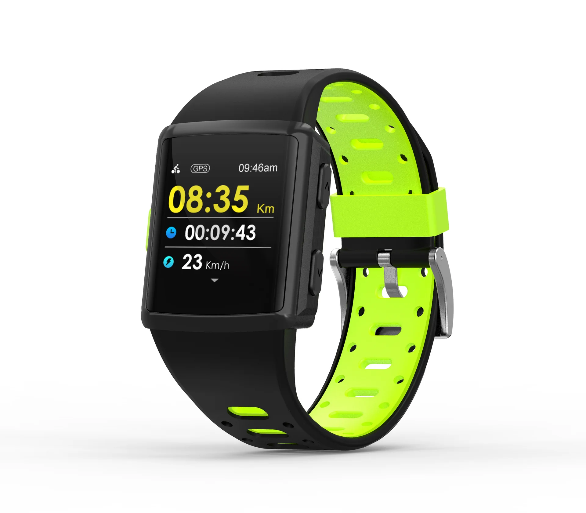 

SMA-M3 GPS Outdoor Sports Watch Square Youth-Dynamic Heart Rate Music Photo Shoot Smart Watch