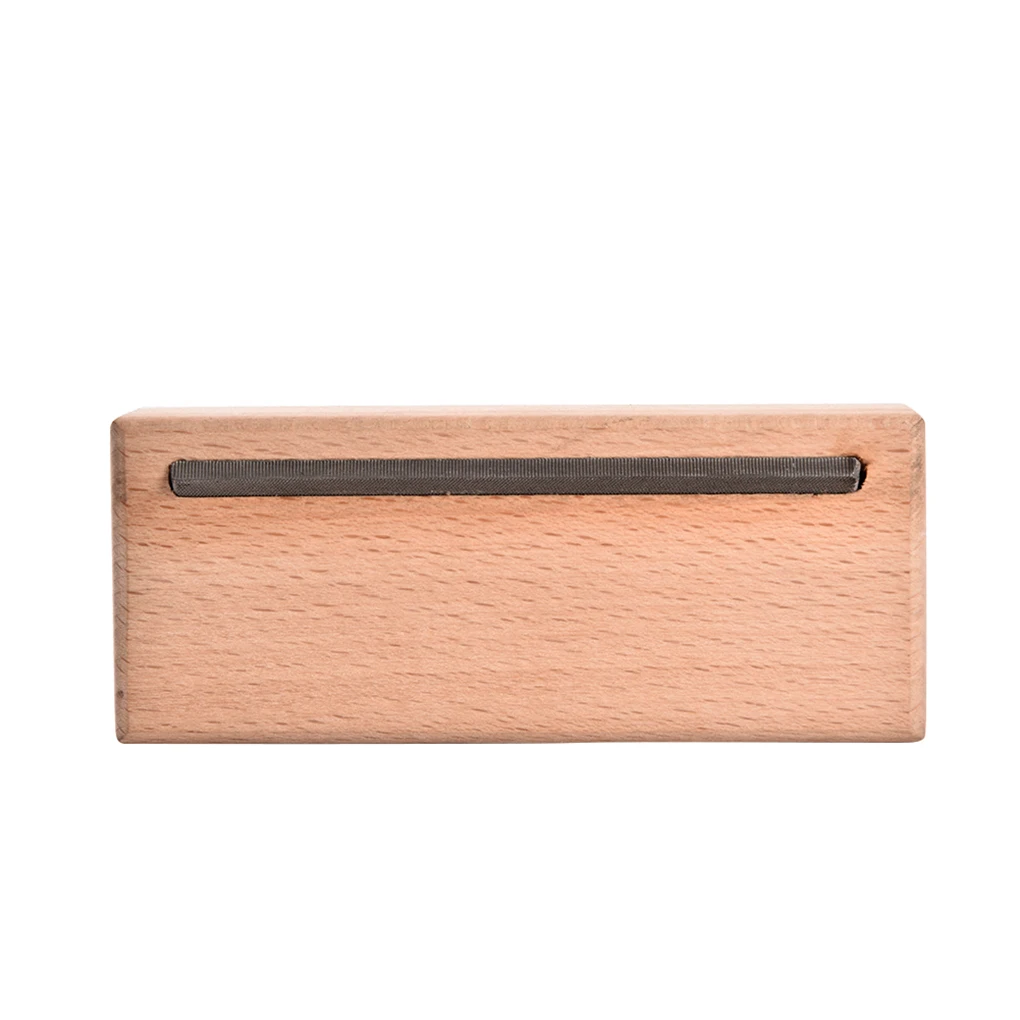 Гитарный лад конический файл Luther Maple Wood двойной край 45 градусов гитарный лад пилочка музыкальный инструмент для ремонта