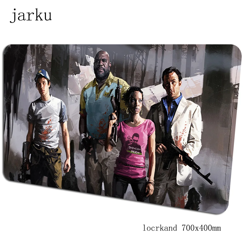 Left 4 Dead коврик для мыши геймерский гелевый 700x400 мм notbook коврик для мыши заказной игровой коврик для мыши Подарочный Коврик Для Мыши Компьютерный Настольный коврик для мыши
