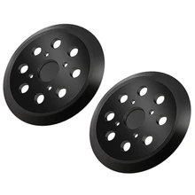 

Promotion! 2 Pcs 5 Inch 8 Hole Hook and Loop Sander Backing Pad, Replacement Backing Pads, Sanding Pad