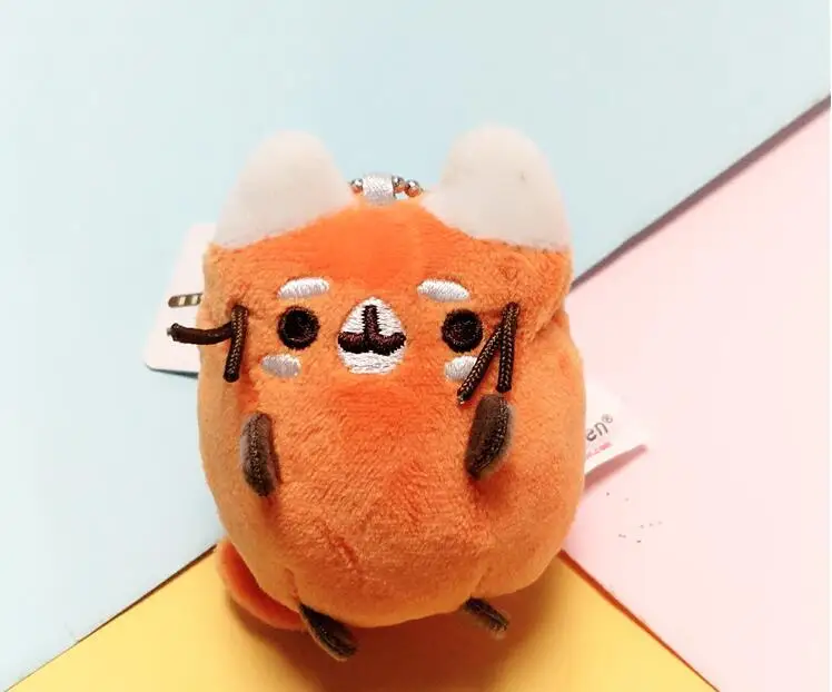 10 шт./лот японский бренд плюшевый Pusheen cat kawaii брелок подвесные игрушки для детей