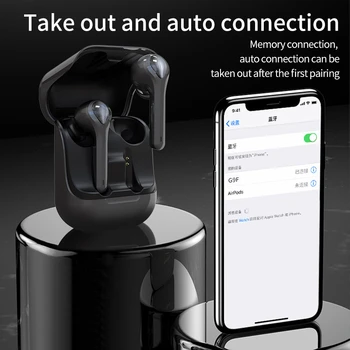 

G9 TWS Bluetooth Earphones with 800mAh Charging Case Fingerprint Touch Noise Cancelling True Wireless Headsets For iPhone Xiaomi