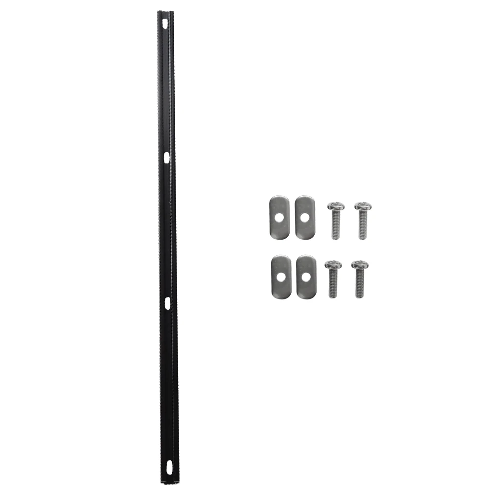 Rail Rail Sliding 60 Cm Aluminum With Screw Piece Hardware For Canoe Kayak