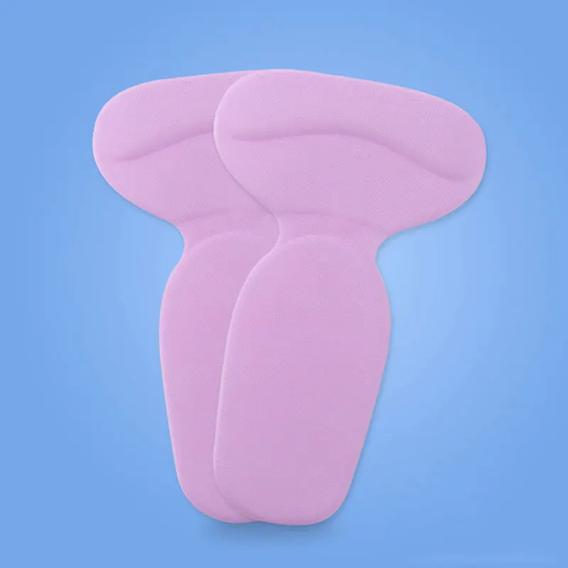 Pink Силиконовые высокий каблук вкладыш сцепление сзади; размеры стельки мягкий коврик Подушечка Для стопы - Color: Pink