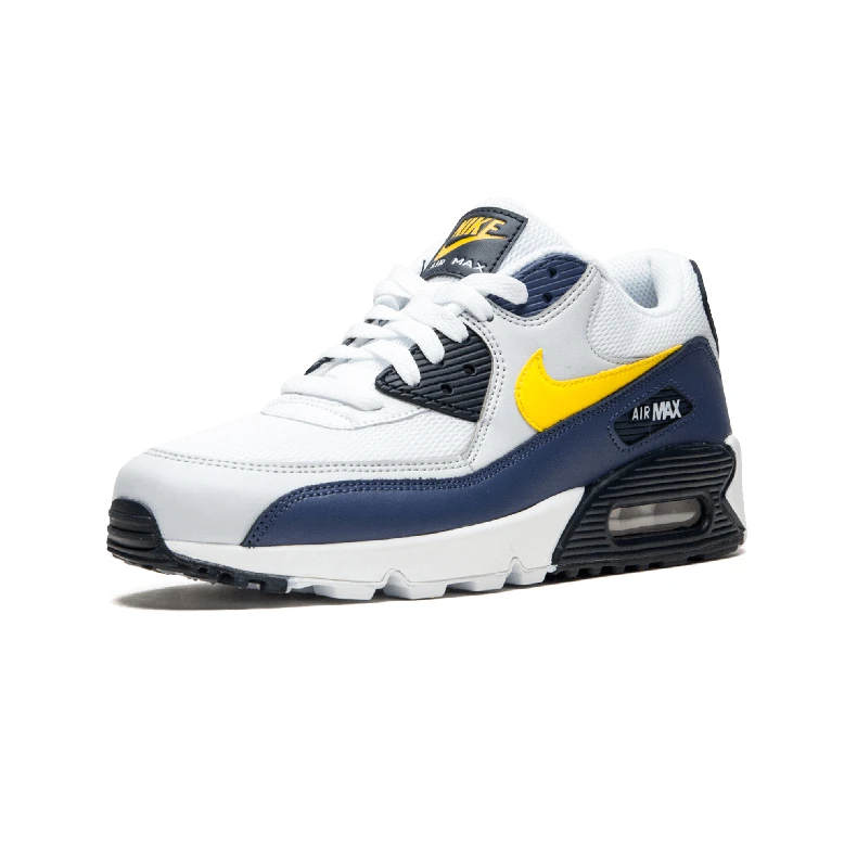 Оригинальные подлинные мужские кроссовки для бега NIKE AIR MAX 90, незаменимые спортивные уличные кроссовки, спортивная Дизайнерская обувь, 325213-131