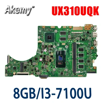 

UX310UQK motherboard i3-7100CPU 8GB RAM Mainboard REV2.0 For ASUS UX310U UX310UV UX310UQ UX310UN Laptop motherboard 100% Tested