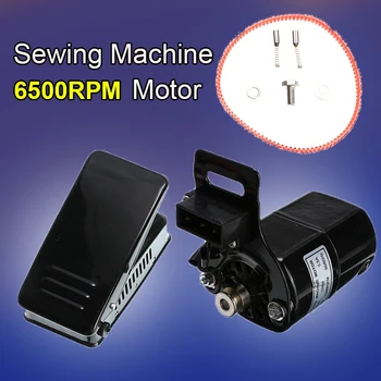 

220V 100W Sewing Machine Motor 6500RPM Universal Sewing Motor with Foot Pedal Controller Speed Pedal Sewing Accessories Machines