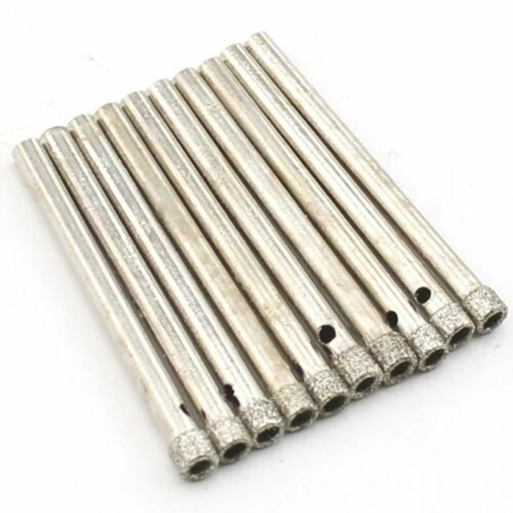 

20pcs 4mm 5/32Inch Diamond Hole Saw Coated Core Drill Bits For Glass Tile Stone For Drilling Holes In Glass, Marble