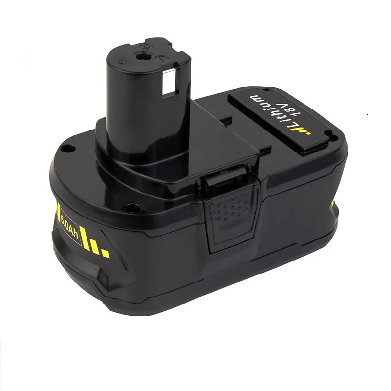 Батарея для Ryobi P108 18v 6000 мА/ч, 18-болт P102 P103 P104 P105 P106 P107 RB18L40 литий-ионный Перезаряжаемые Батарея пакет Мощность