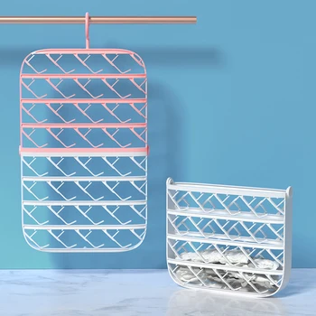 

Adjustable Multi-Function Socks Hanging Rope Useful Clothes Hanger Drying Rack Balcony Drying Clothes Storage Rack Socks Holder