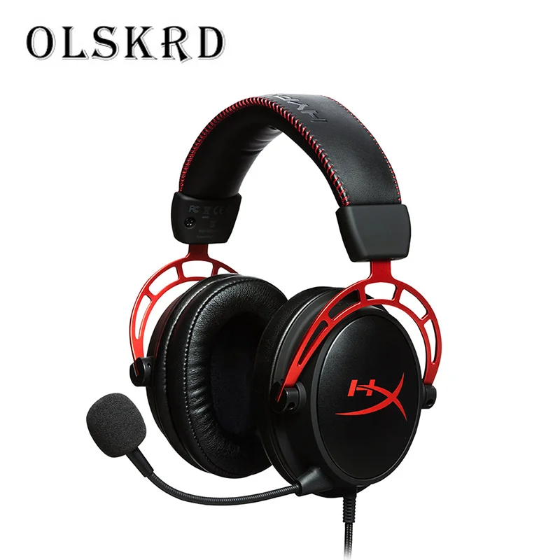 New Kingston E-sports Headphones HyperX Cloud Alpha Gaming Headset With a  microphone For PC PS4 Xbox - AliExpress