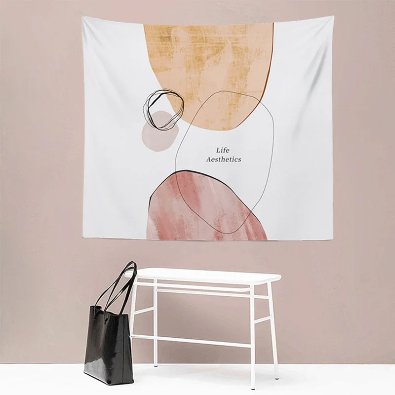 

LISM Nordic Art Tapestry Youth Bedroom Decoration Living Room Decorations Tapestry