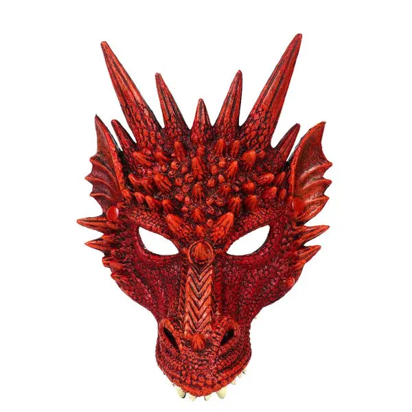 

Cosplay Masquerade Face Mask Dragon Mask Cosplay Costume Christmas Halloween Carnival Party For Men Women.x x
