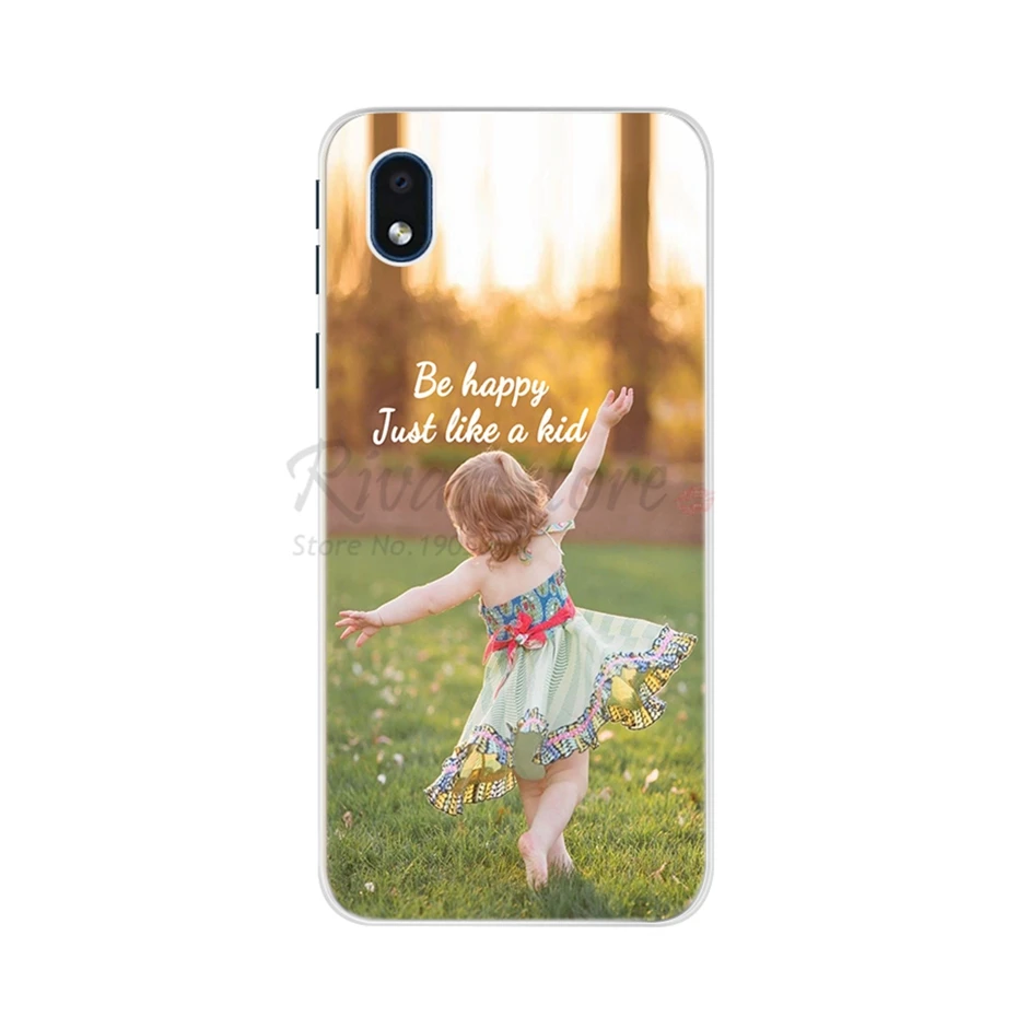 Soft Silicone TPU Bumper Case Cover for Samsung Galaxy A01 Core