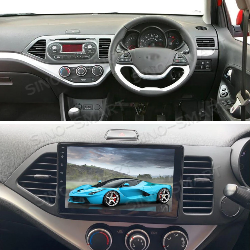 Discount Sinosmart Android 8.1 2Din IPS/QLED 2.5D screen car gps radio navigation player for Kia Morning 2011-2019 17 Discount Sinosmart Android 8.1 2Din IPS/QLED 2.5D screen car gps radio navigation player for Kia Morning 2011-2019 17