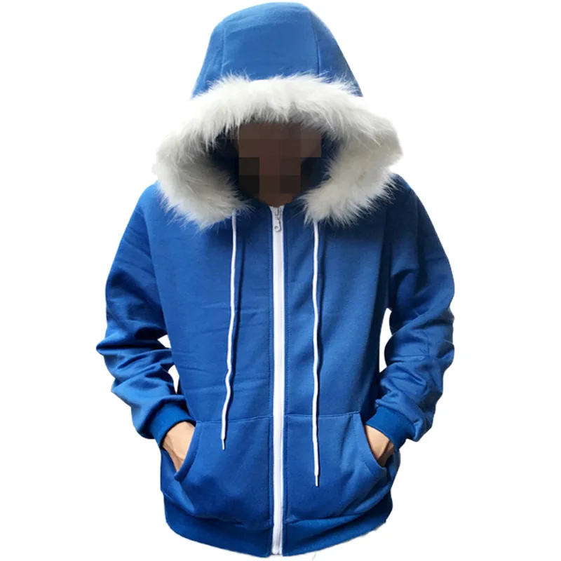 Undertale Sans Косплей толстовки латексная маска крутой Костюм Скелета синее пальто Хэллоуин косплей костюм, унисекс куртка головной убор