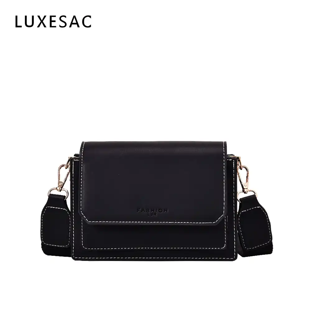 black square bag