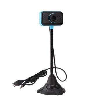 

USB 2.0 HD Driver-Free Web Camera Laptop PC 480P Webcam Built-in Mic for Computer PC Laptop Desktop