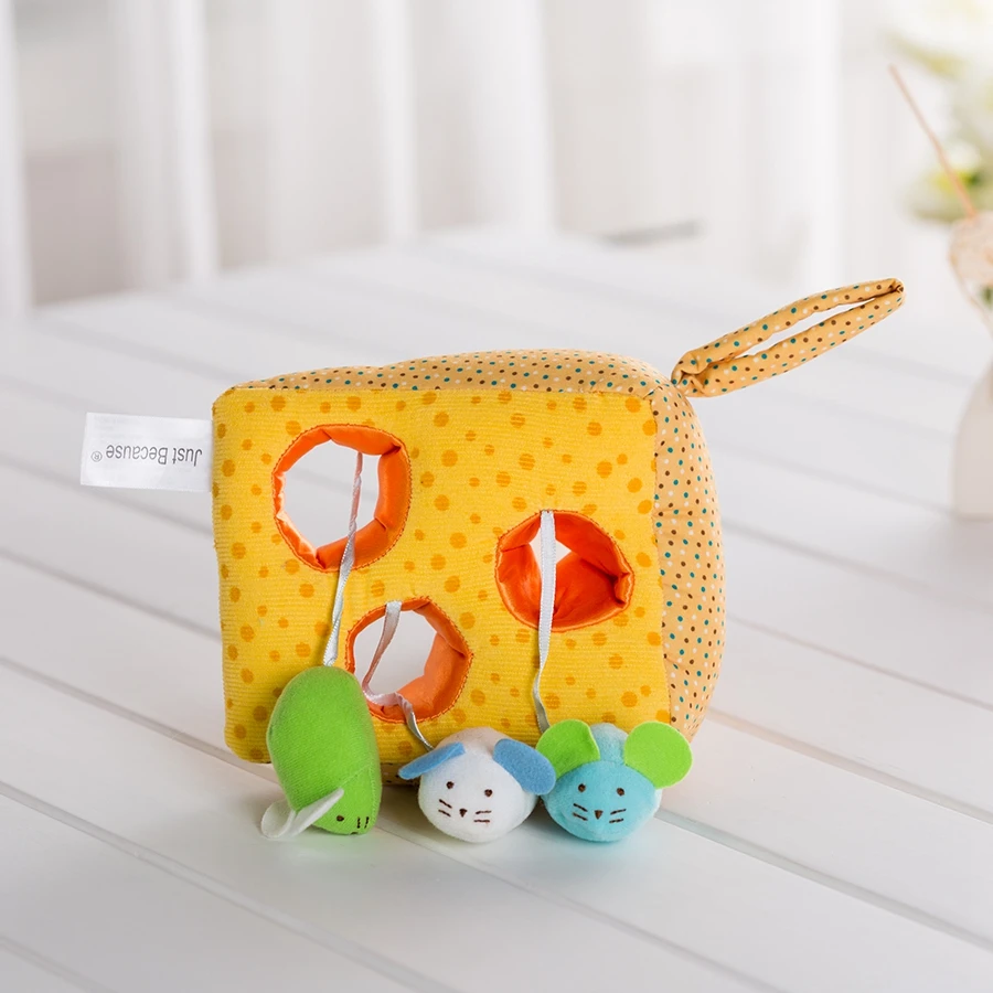 Игрушка для занятий сыром с колокольчиком игрушка ребенка 0 1 года|Интерактивные