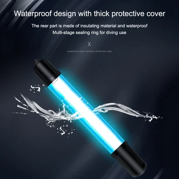 

Fish Tank UV Sterilization Lamp Aquarium Germicidal Lamp Fish Pond Aquaculture Durable Disinfection Lamp Keep the Water Clean