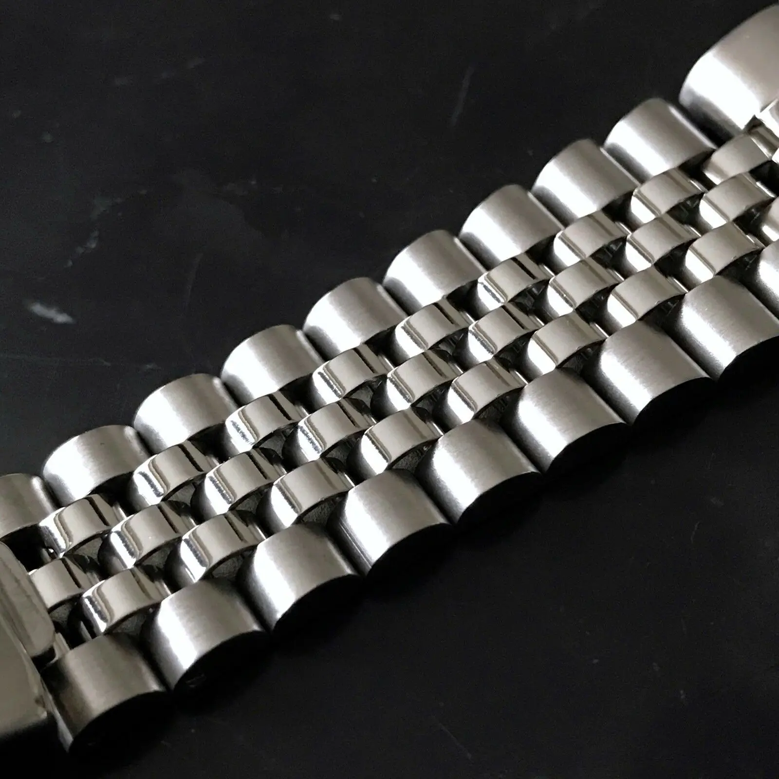 13mm 17mm 18mm 19mm 20mm Stainless Steel Replacement Jubilee Watch Bracelet Fit For Rolex SKX Watch