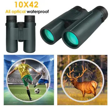 

8x42/10x42 Outdoor All Optical Portable Glass Lens Telescope Waterproof Sighting Binoculars for Travel Camping Hiking