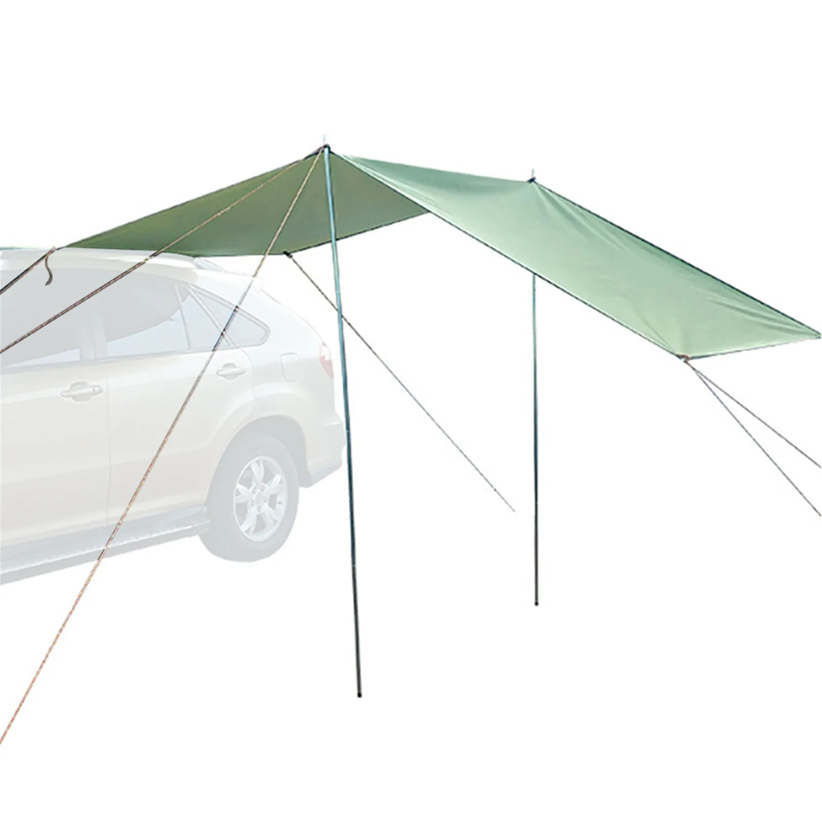 Barraca De Acampamento Automóvel Side Rooftop Rain Canopy