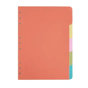 

Subject Dividers Student Document Binding Notepad Filler Loose-Leaf Index Sheets Creative Premium Folder Dividers Stationery