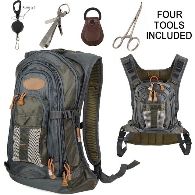 F Aventik Fly Fishing Compact Backpack Chest Pack One Size For All