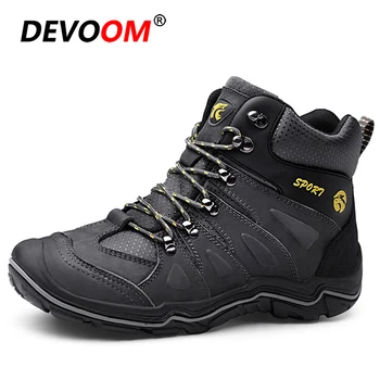 

2020 Outdoor Hiking Shoes Combat Boots Men Climbing Trekking shoes Waterproof Tactical Boots Breathable Army Shoes Men Size 45
