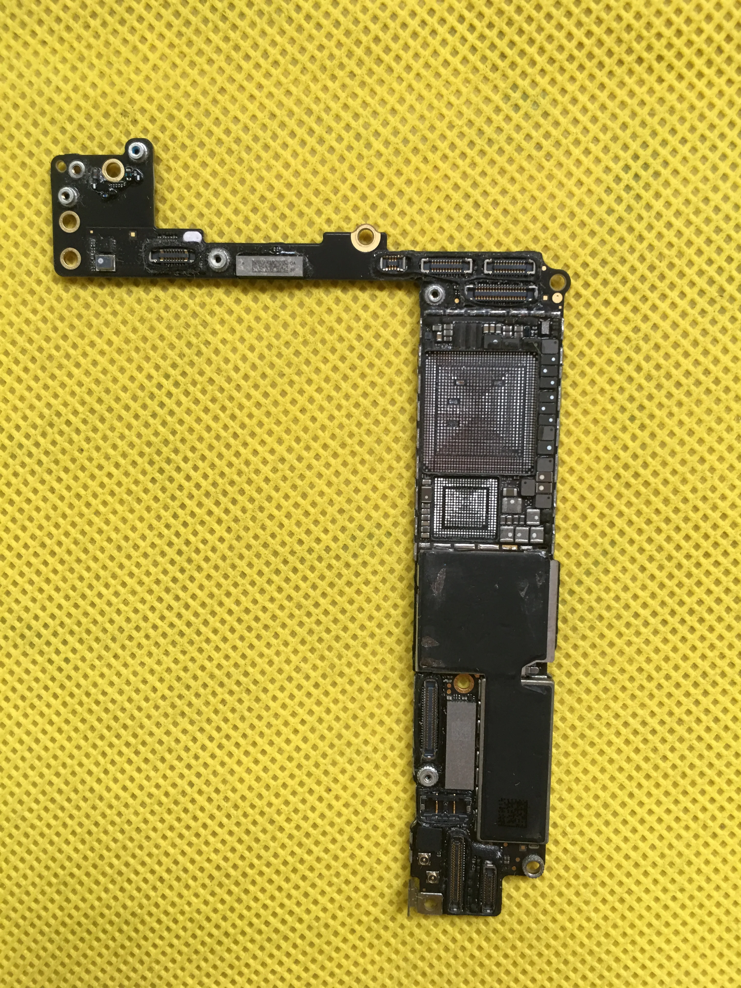 IPhone 7P практический совет для обмена комплект чипов, icloud доска удалена от ЦП и bb