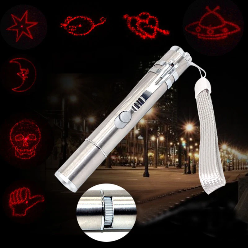 Светодиодная лазерная указка для домашних животных игрушка кошек креативная