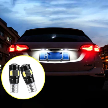 

LEEPEE Width Lamp Auto Interior Light Canbus Car LED Bulbs 2pcs T10 194 W5W 6 SMD DC 12V Reading Light Error Free