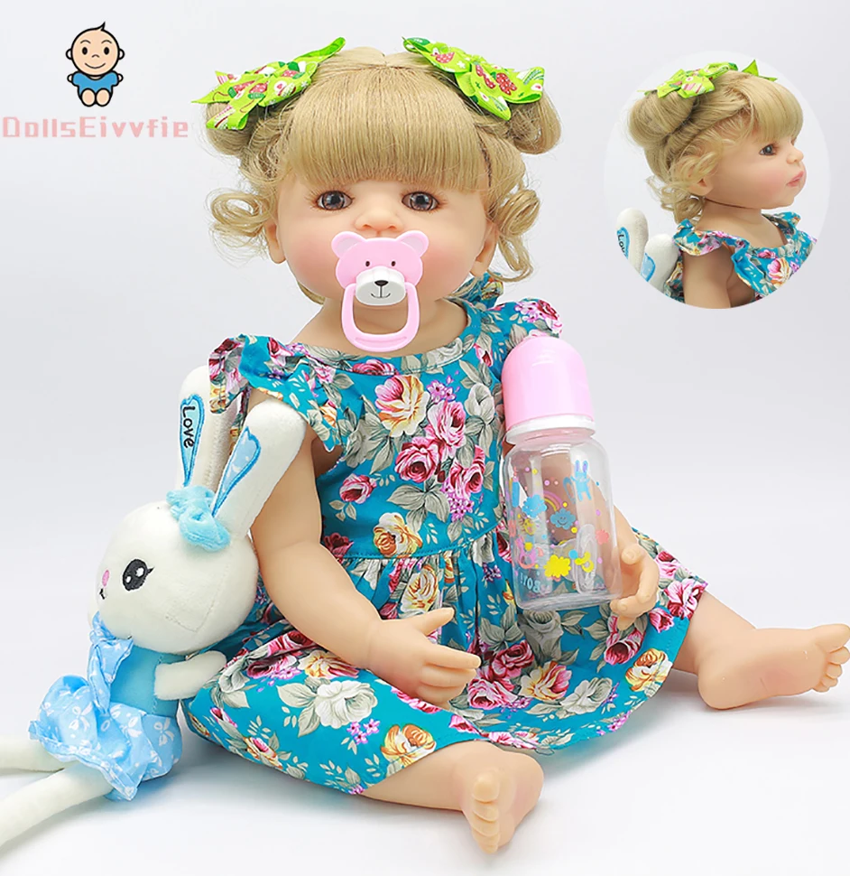 DollsEivvfie 58 см реалистичные полностью виниловые Детские куклы reborn DIY игрушки для
