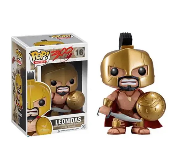 

Funko pop King Leonidas 16# The Movie Vinyl Action & Toy Figures Collectible Model Toy for Children
